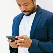 male patient using nexhealth