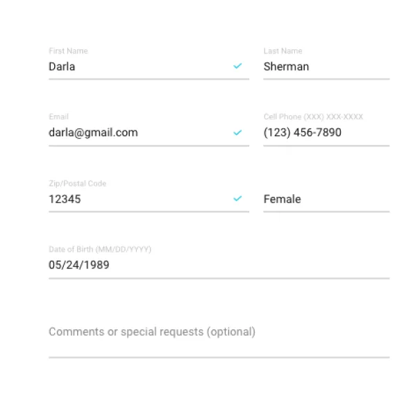 patient details component